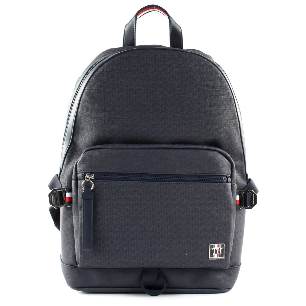 all black tommy hilfiger backpack