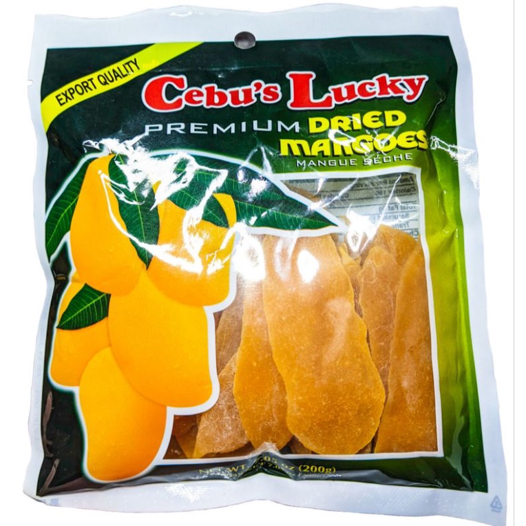 Dried Mangoe by Cebu's Lucky (200g) AUTHENTIC Shopee Philippines