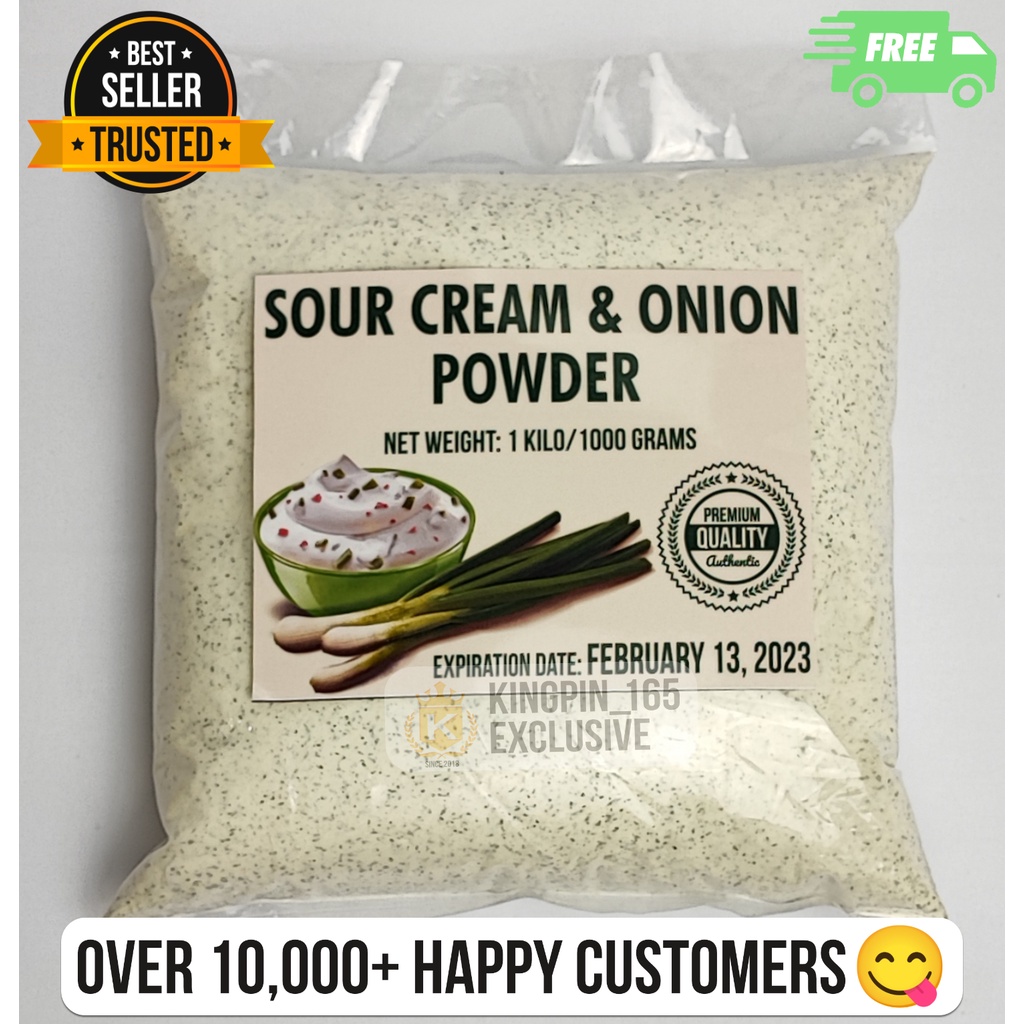 Potato Corner Powder Premium Sour Cream & Onion Flavor for French Fries