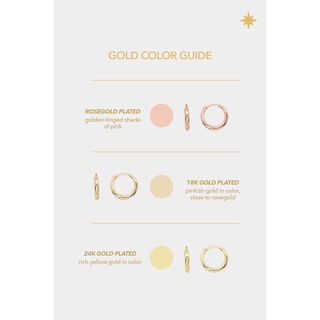 orphic. Clara Essential 18k Gold Earring Set #3