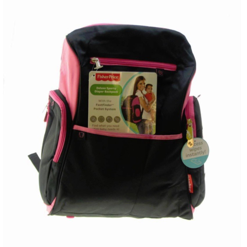 fisher price parker diaper backpack