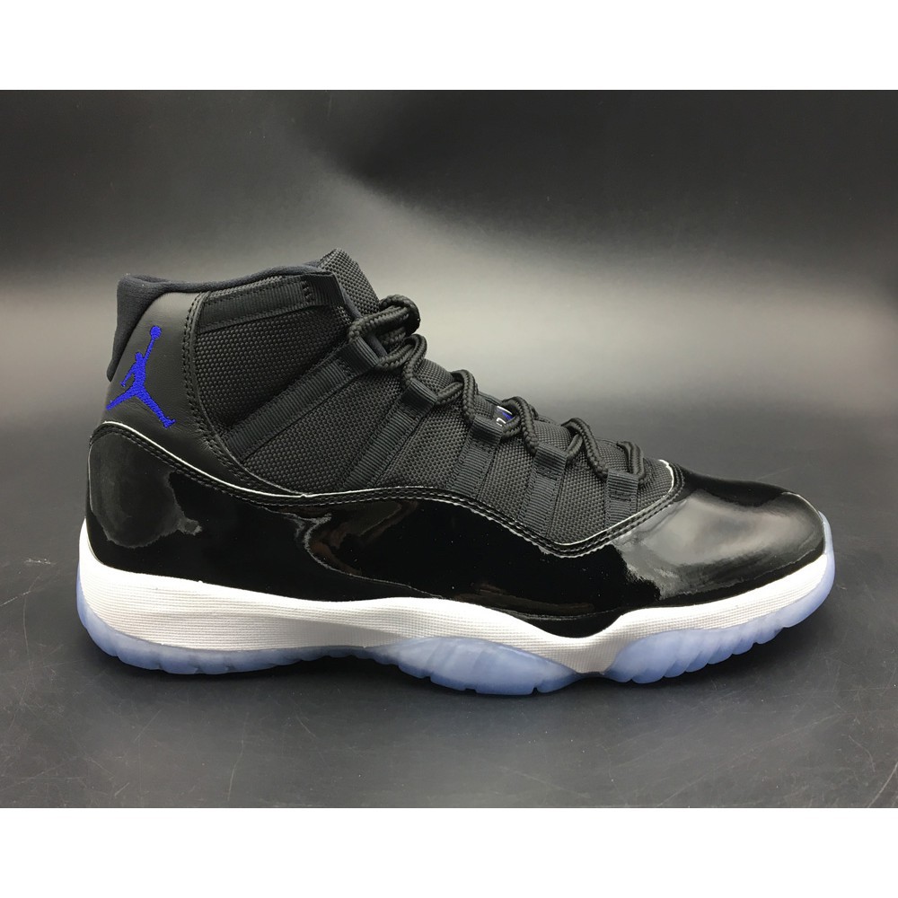 space jam 11 white and black