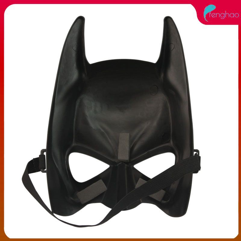 FH】 Plastic Dark Night Cartoon Mask Super Hero Halloween Fancy Dress  Costume Black ❃❁ | Shopee Philippines