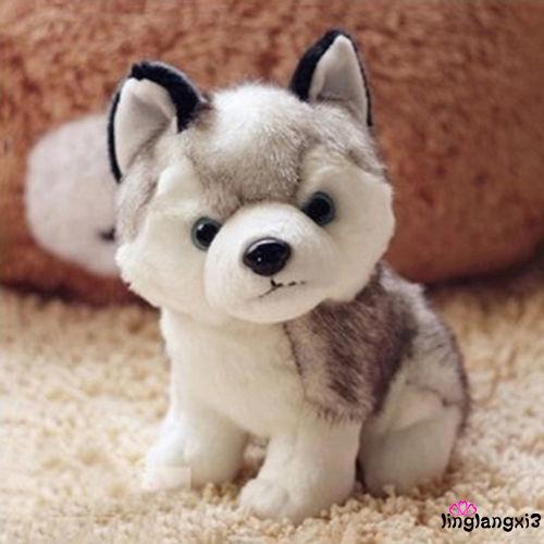 cuddly husky toy