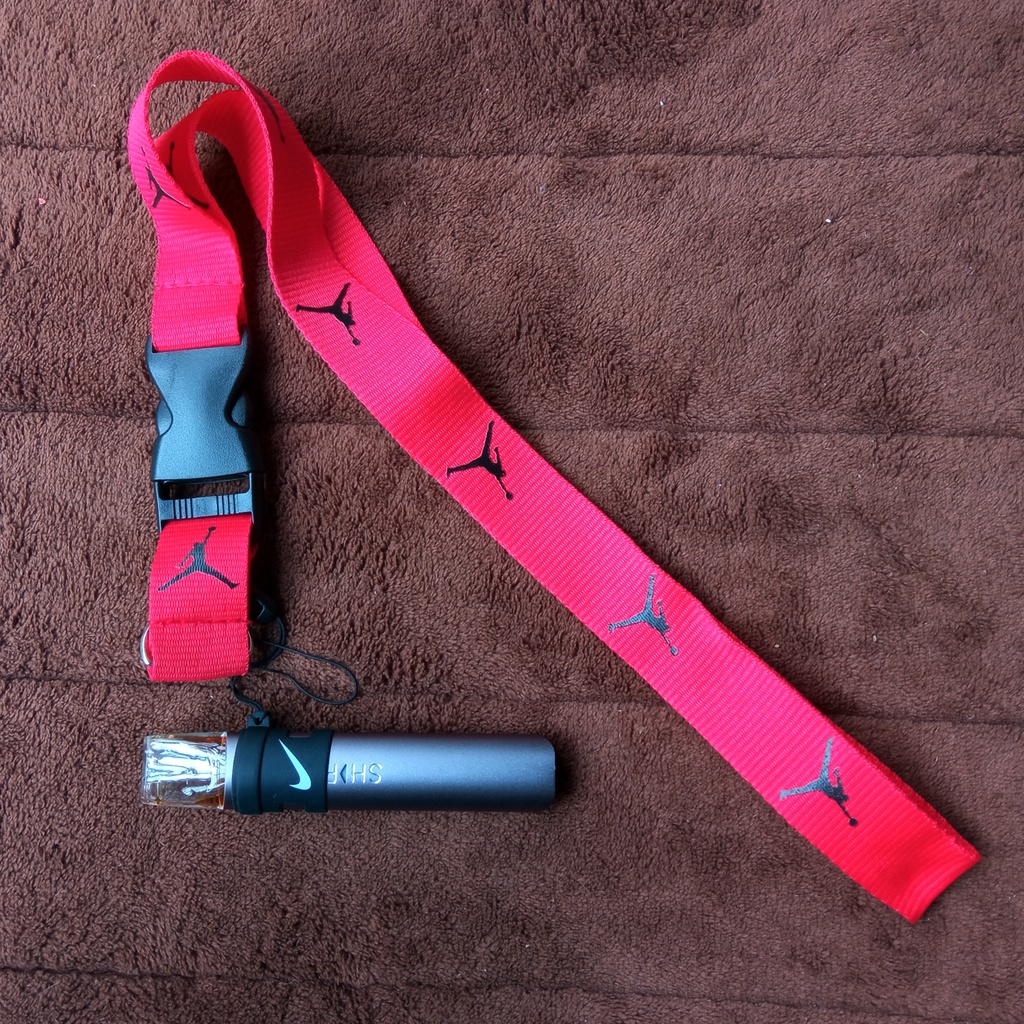 Jordan Red Vape Holder Lanyard ID Lace Universal Necklace Silicone Ring RELX YOOZ SHIFT Essential