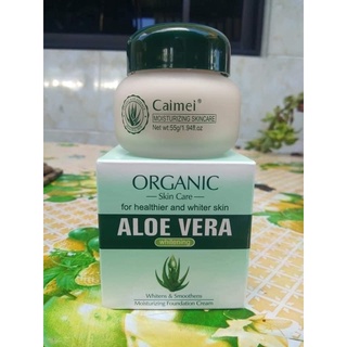 CAIMEI ORGANIC SKIN CARE ALOE VERA WHITENING MOISTURIZING FAOUNDATION ...