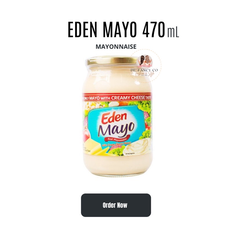EDEN MAYO REAL MAYONNAISE 470G Shopee Philippines