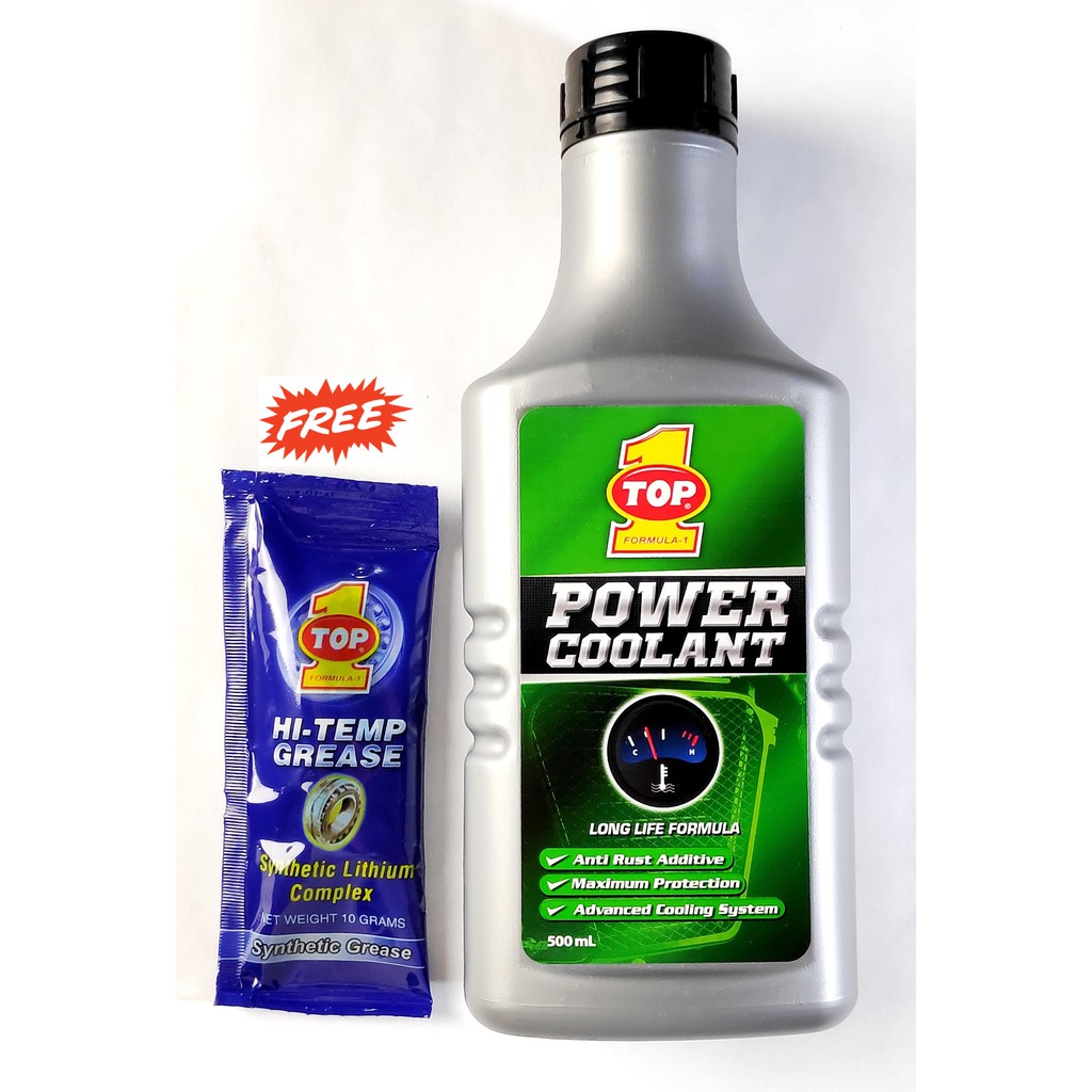 TOP 1 LONG LIFE RADIATOR POWER COOLANT GREEN 500ML Shopee Philippines