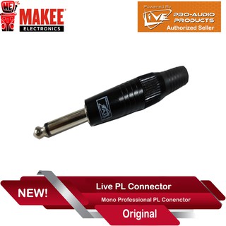 Live Male PL PL55 Connector Mono Plug 1/4” Original