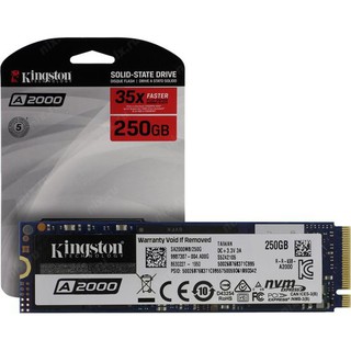 Kingston A2000 250GB M.2 NVMe PCIe SSD SA2000M8/250G | Shopee Philippines