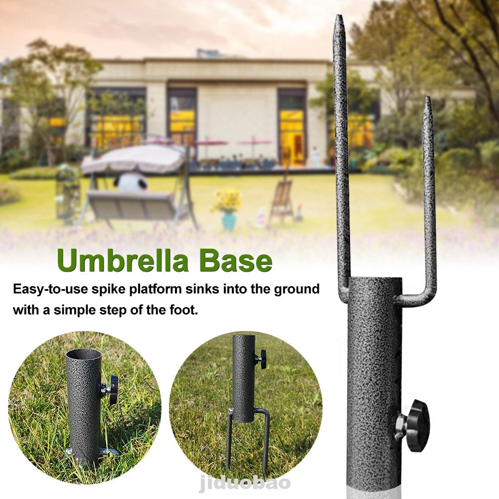 Outdoor Beach Easy Setup Heavy Duty Home Garden 35cm Ground Insert For Park Patio Umbrella Base Shopee Philippines