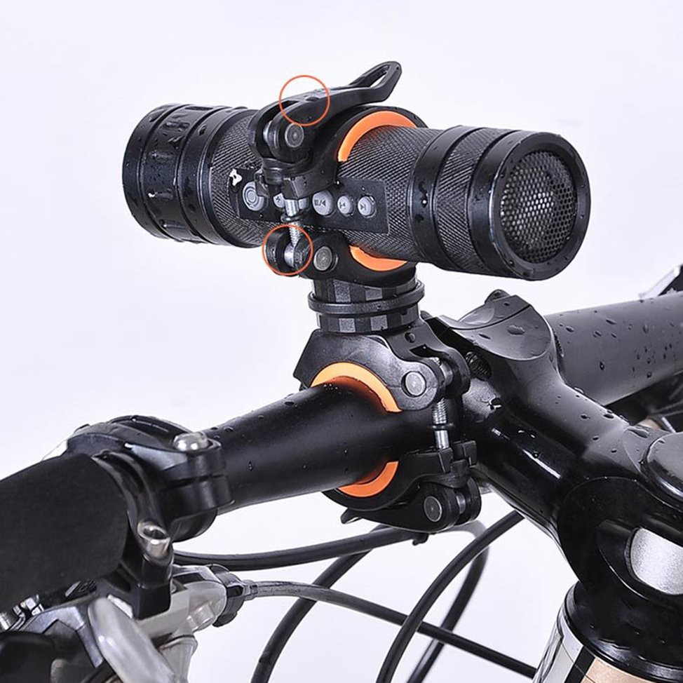 bike flashlight mount