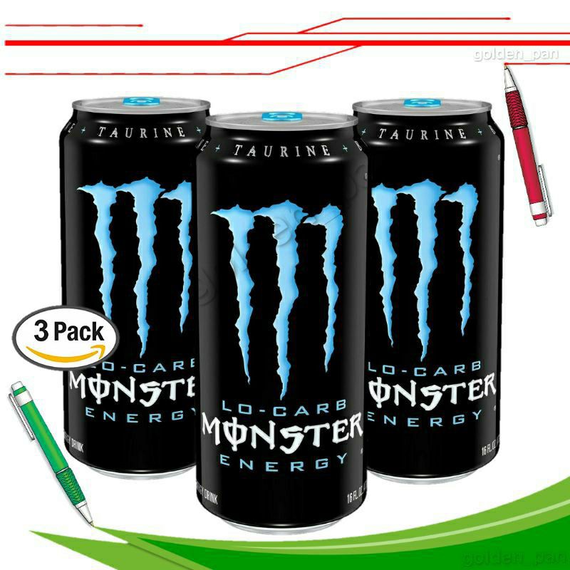 Monster Low Carb Energy Drink (16oz) | Shopee Philippines