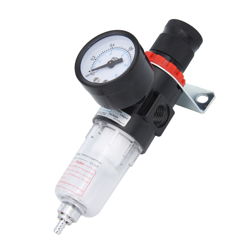 AFR-2000 Air Filter Regulator Compressor & Pressure & Oil water ...