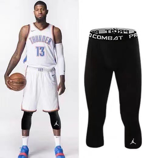 7808 3/4 Length Pro Combat Compression pants Tights for basketball