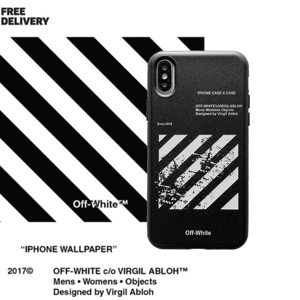 Off White Iphone 6 6s 7 8 Plus X Xs Xr Tpu Soft Phone Case Shopee Philippines