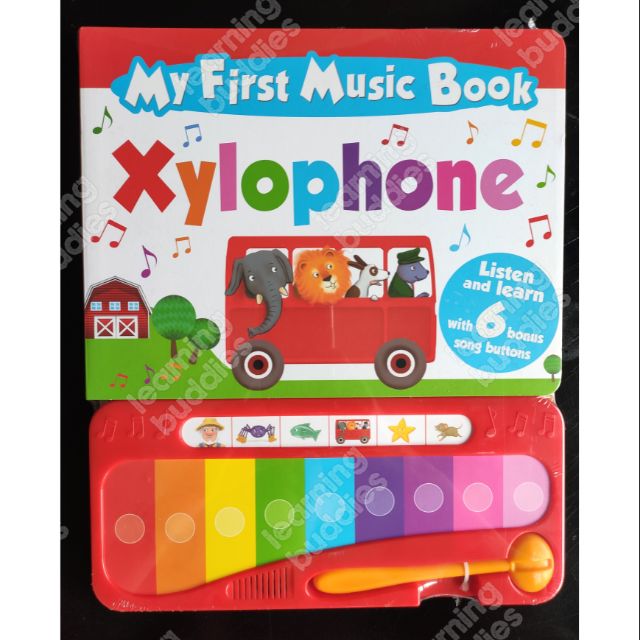My First Xylophone Music Book by Igloo Shopee Philippines