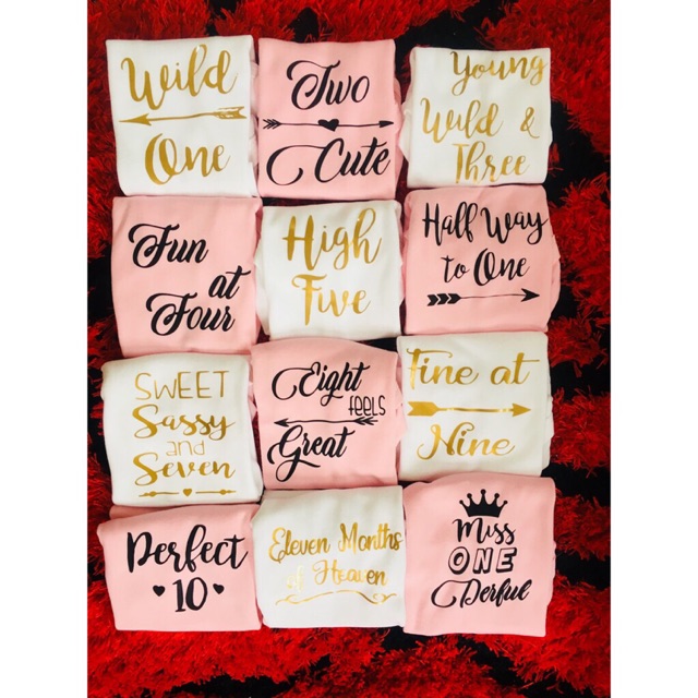 12 month onesies girl