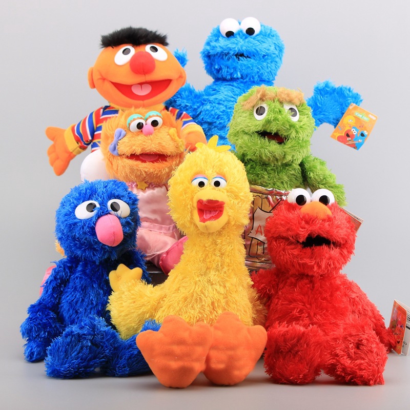 big cookie monster stuffed animal