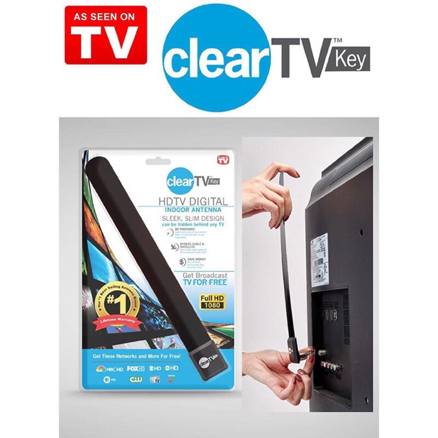 Clear tv HDTV digital indoor antenna 