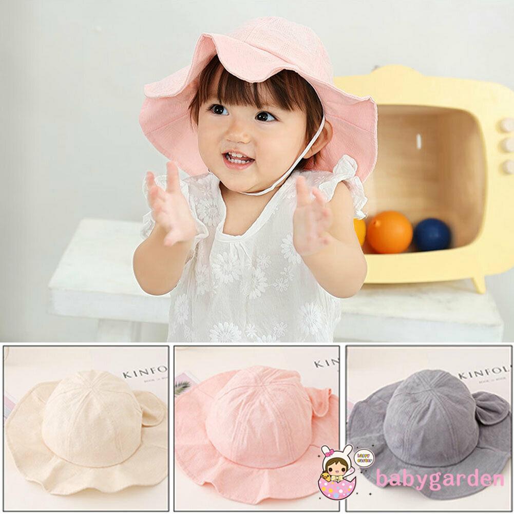 infant girl sun hat