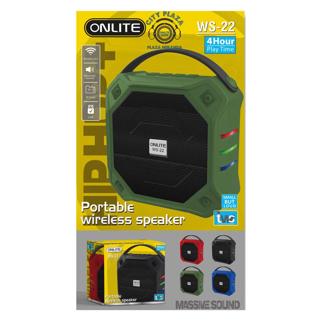 onlite speaker bt 003