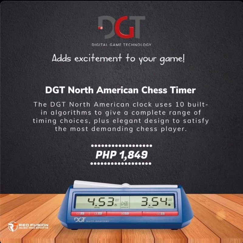 DGT North American Chess Clock Shopee Philippines