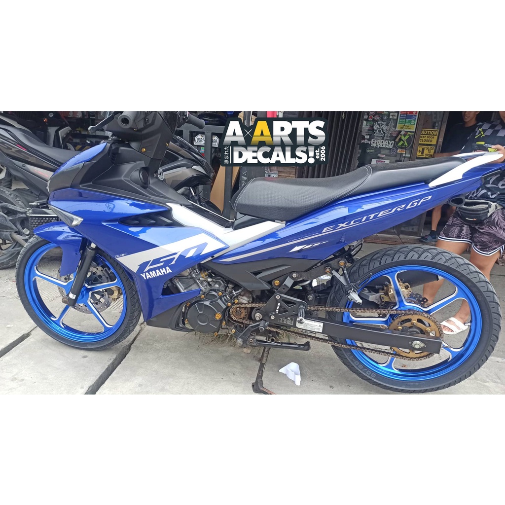 Yamaha Sniper 150 Raceblue Sticker Decals Shopee Philippines