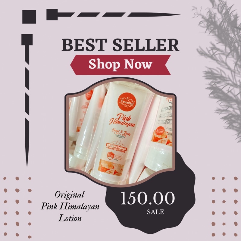 The Original Pink Himalayan Salt Lotion Shopee Philippines