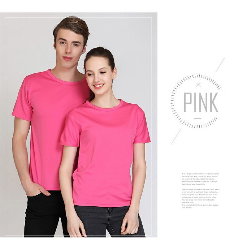 neon pink dri fit shirt
