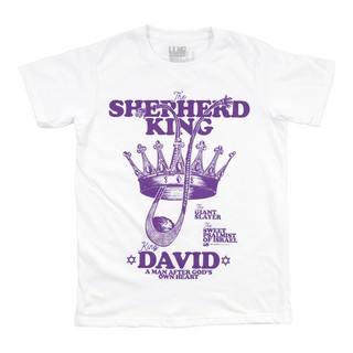 Worship Generation The Old Testament Series Shepherd King David White T-Shirt For Men And Women #5