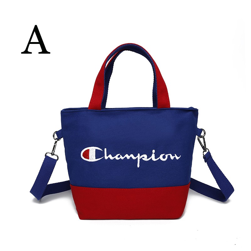 champion tote bag womens blue