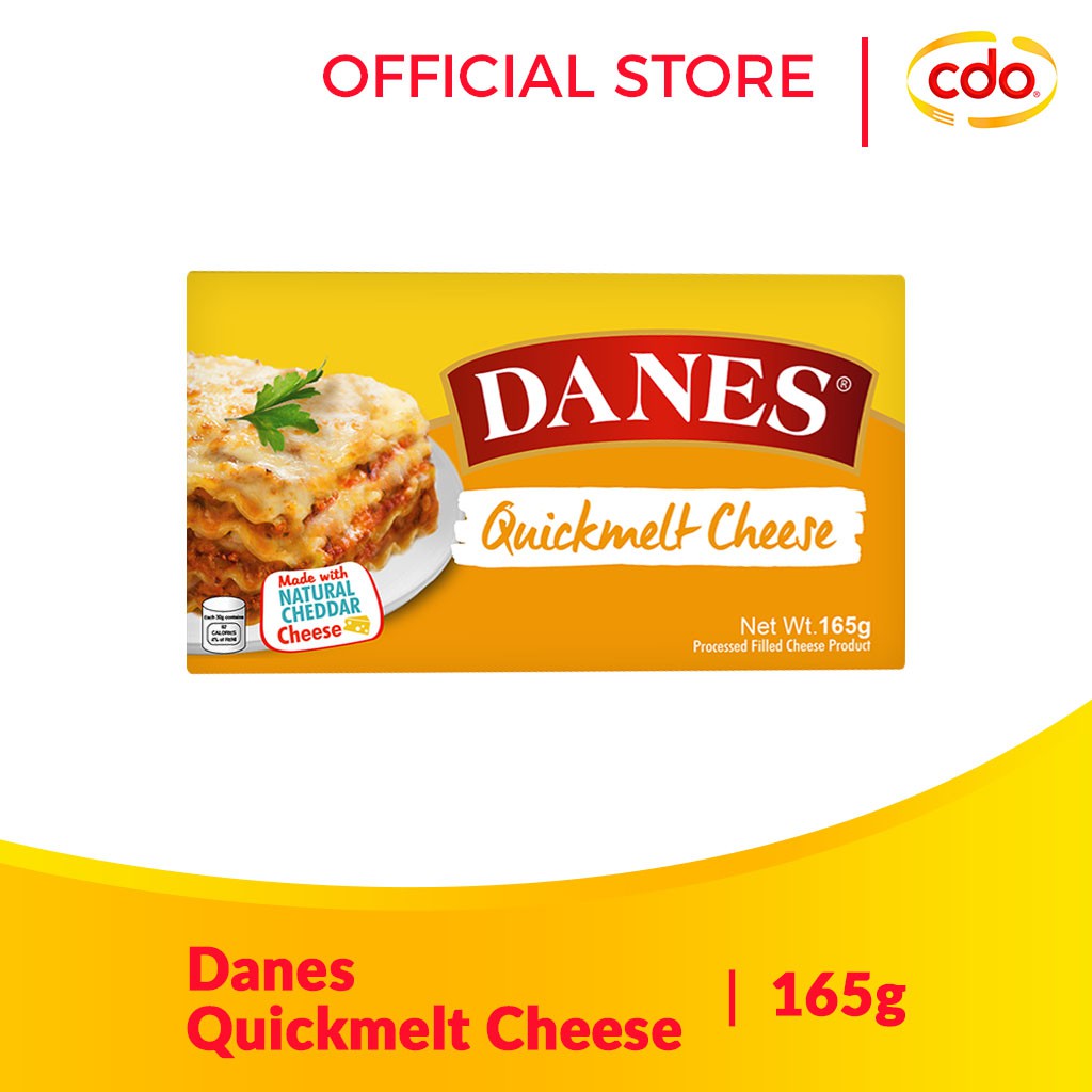 Danes Quickmelt Cheese 165g NEW Shopee Philippines