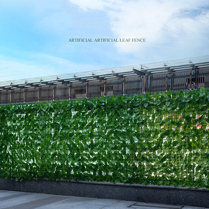 Artificial Leaf Screening Roll Artificial leaf Net Wall Garden Fence