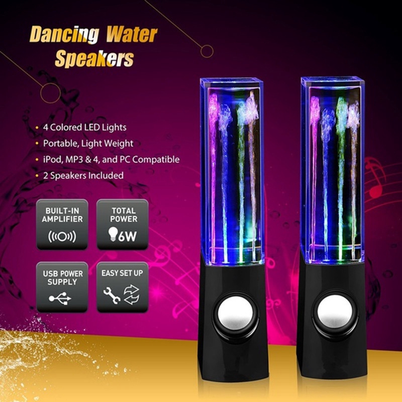 light up water speakers