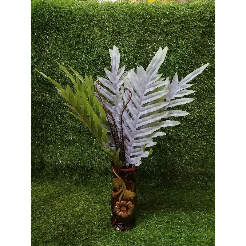 ARTIFICIAL FERN LEAVES 18 (VASE NOT INCLUDE) Shopee Philippines
