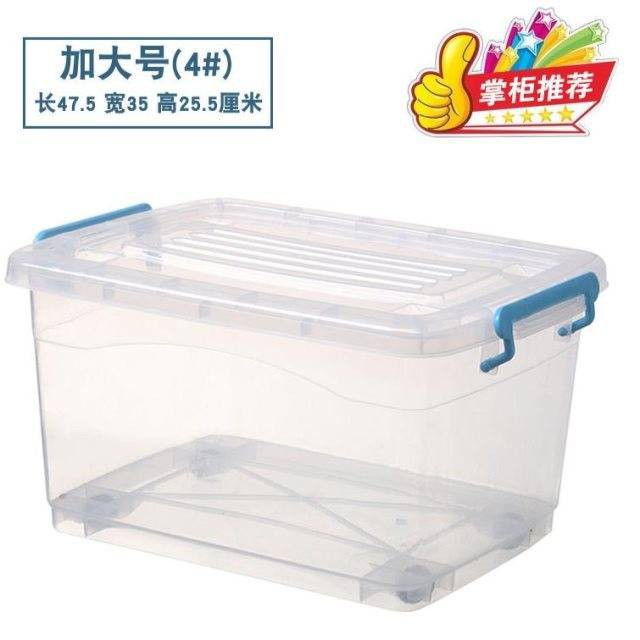 transparent storage containers