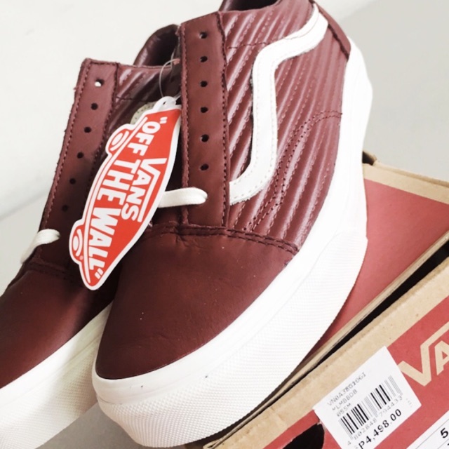 vans old school maroon
