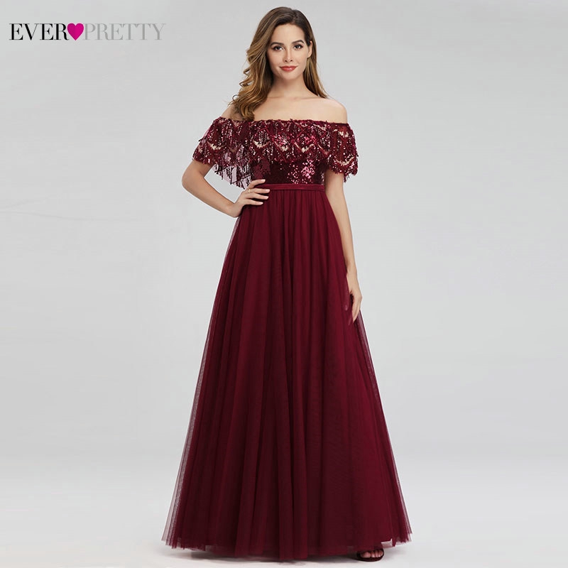 burgundy party dress uk