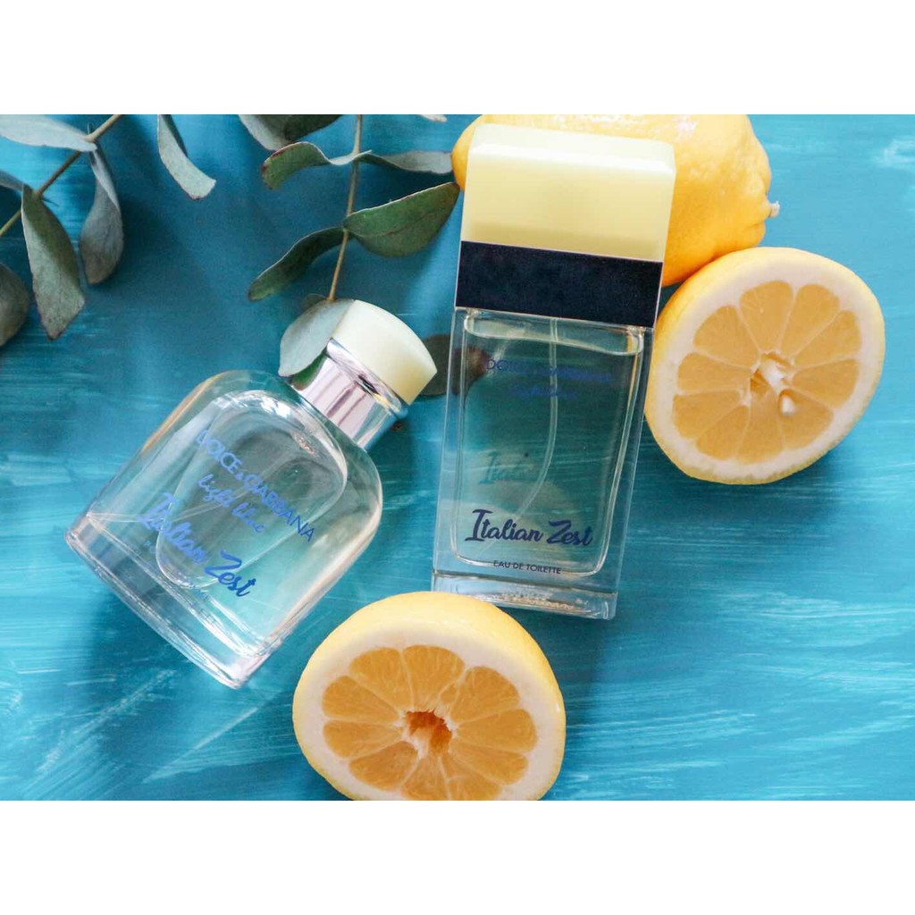 dolce & gabbana light blue lemon zest