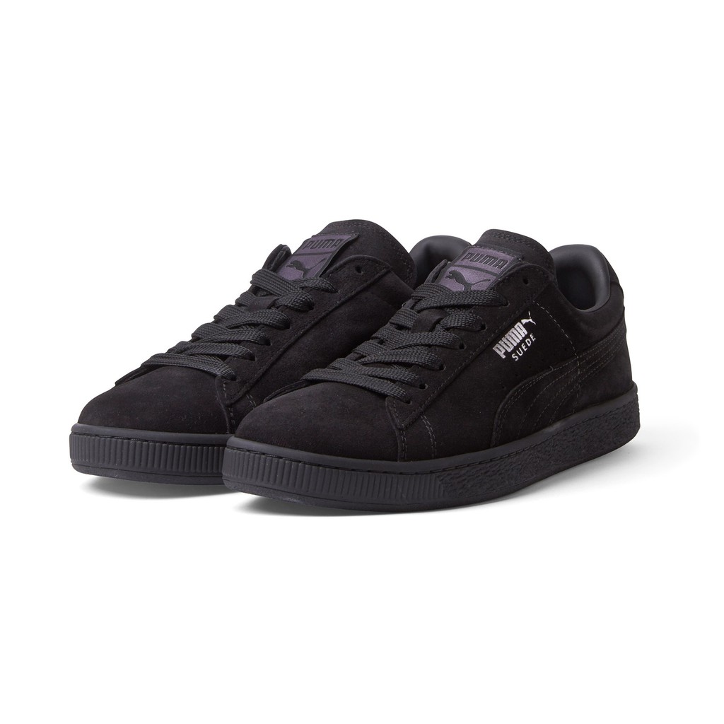 puma suede classic black dark shadow