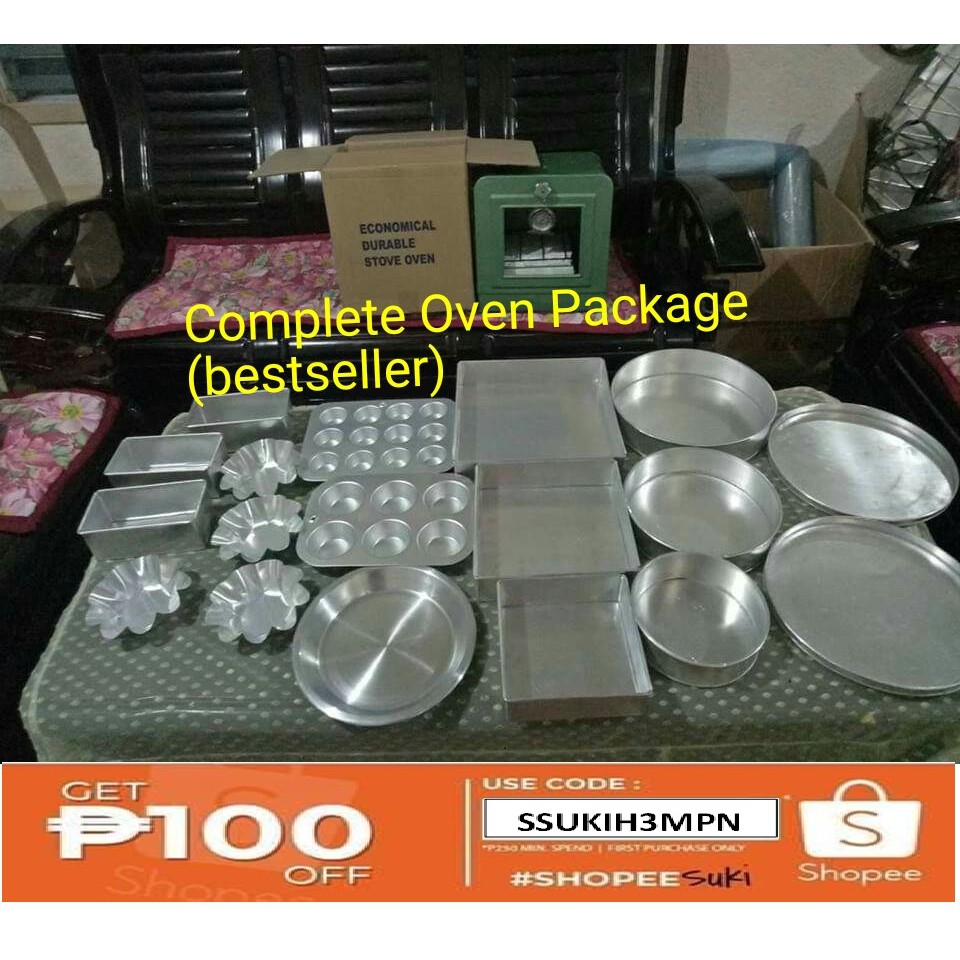 Stovetop Package) with 20 PCS ASSORTED PANS Shopee