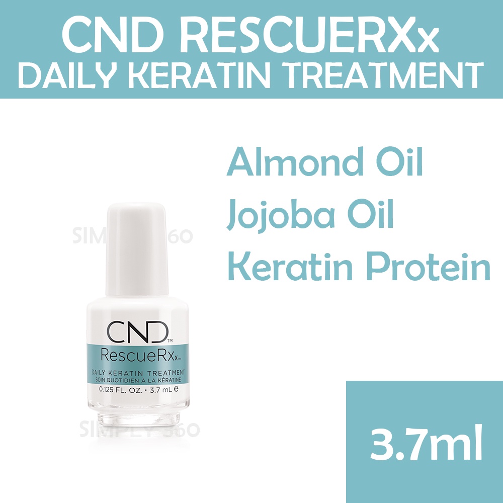CND RescueRXx Daily Keratin Treatment  Nail Treatment | Shopee  Philippines