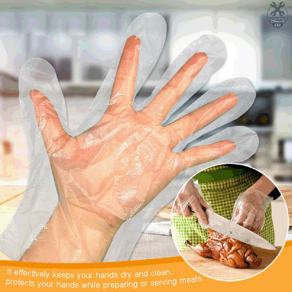 plastic serving gloves