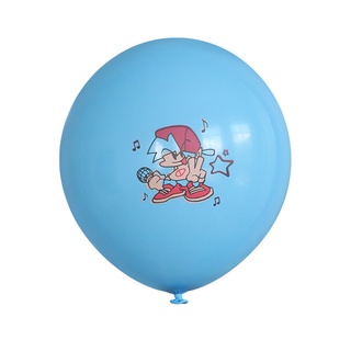 <READY STOCK>10pcs 12inch Cartoon Friday Night Funkin Latex Balloons Music Game Theme Party Happy Birthday Party Decorations Globos Kids Toys #5