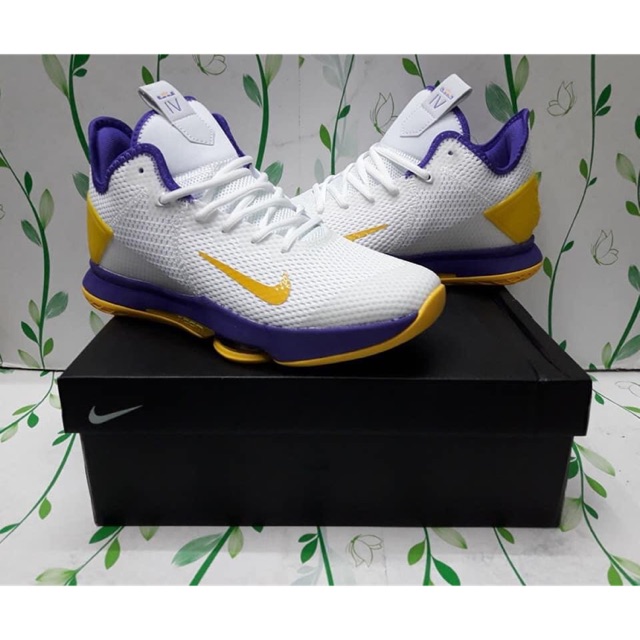 lebron witness 4 white purple yellow