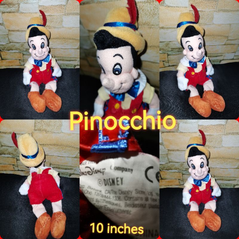 pinocchio soft toy