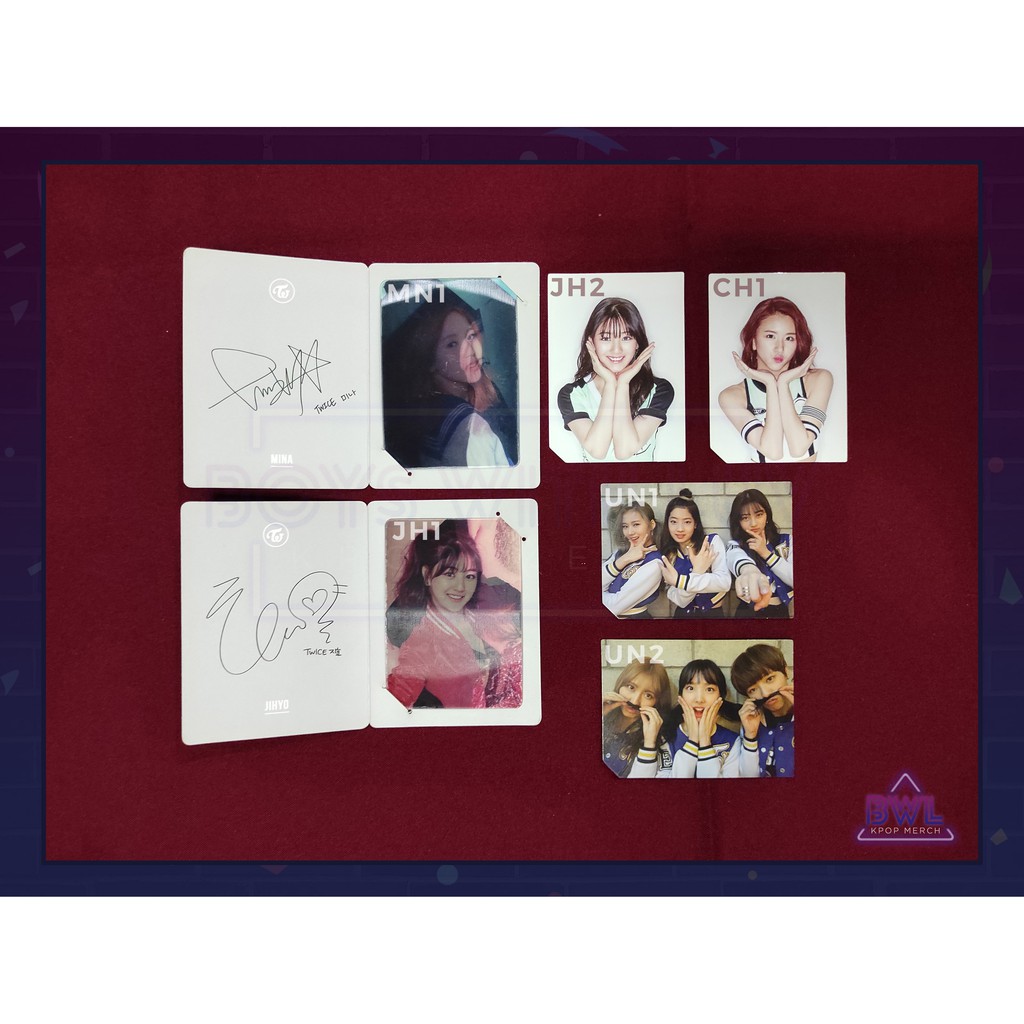TWICE | Page Two | Photocards & Lenticular | Shopee Philippines