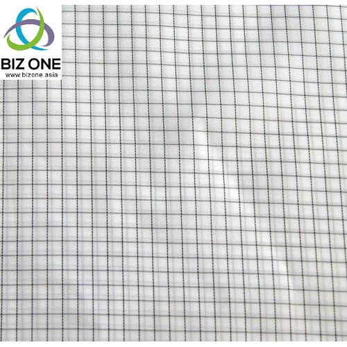1 METER Antistatic CHECKER/ GRID fabric equipment ESD polyester dust