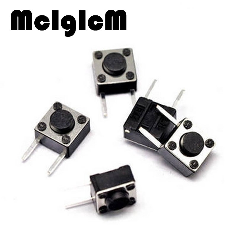 6*6*4.3mm micro switch DIP 2 PIN ON/OFF Touch Button keys | Shopee ...